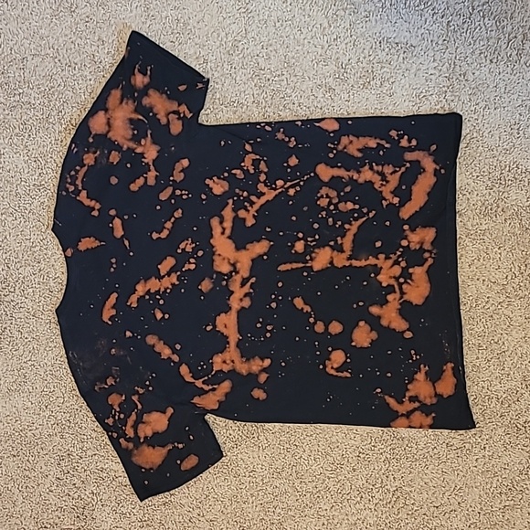 Custom Reverse Dye Guns N Roses Tee Size L - Picture 3 of 3